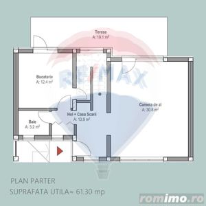 Casa într-un complex nou de 6 case înșiruite, 4 camere  zona centrala - imagine 7