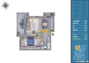 Apartament 2 camere Decomandate Suprafata Generoasa Parcul Teilor - imagine 2