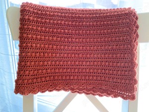 Paturica bebelusi, crosetata manual