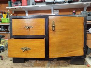 Dulapior mic cu 1 usa si 2 sertare - imagine 2