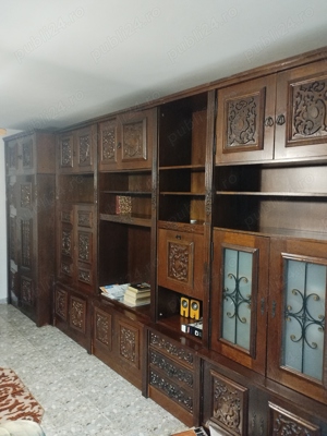 Vand biblioteca living