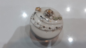 Cutiuță pt.bijuterii porcelan fin - imagine 3