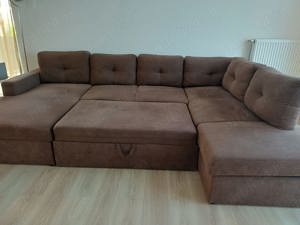 Canapea living în forma de U - imagine 4