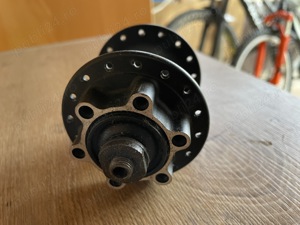 Butuc fata Shimano nou 36H   quick release   prindere disc 6 gauri - imagine 4