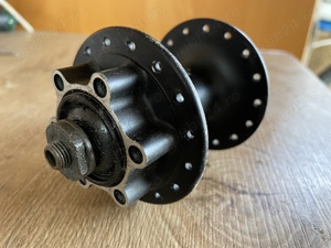 Butuc fata Shimano nou 36H   quick release   prindere disc 6 gauri - imagine 3