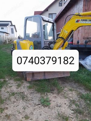 Excavări, Săpături  cu Excavator 