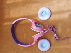 Casti audio pentru fetite model Unicorn - imagine 4