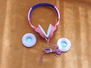 Casti audio pentru fetite  model Unicorn - imagine 3