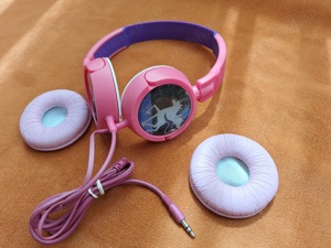 Casti audio pentru fetite model Unicorn - imagine 3