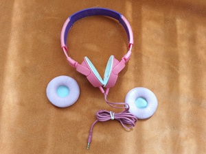 Casti audio pentru fetite model Unicorn - imagine 5