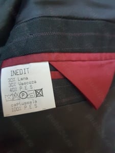Costum negru de calitate - Inedit - imagine 4