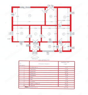 Casa parter, 5 cam.+ Spatiu Com. T=771 mp, D=21 m, zona Palat Justitie - imagine 3