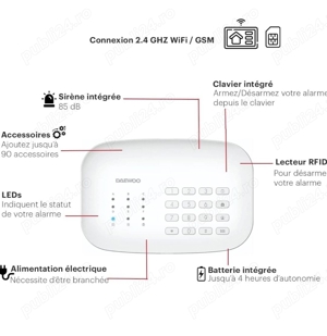 pachet alarma daewoo security - imagine 3