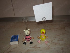 Suport hazliu pentru fotografii confectionad din lemn, vintage, buc = 4 - imagine 6