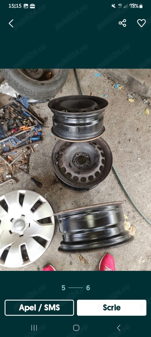 Capace roti R16, originale audi  - imagine 10