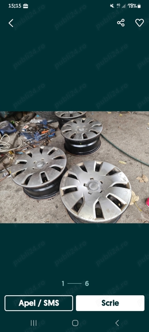 Capace roti R16, originale audi  - imagine 6