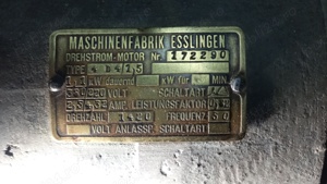 Vand motor 1.1kw turatie1420  380v - imagine 2