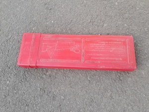 Triunghi reflectorizant auto ,omologat ,pliant ,in cutie. - imagine 4