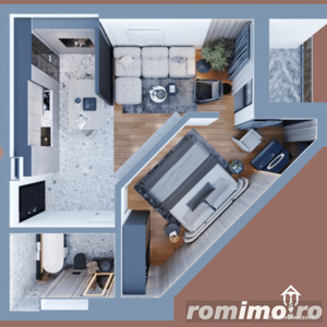 DIRECT DE LA DEZVOLTATOR - Apartament cu o cameră - imagine 13