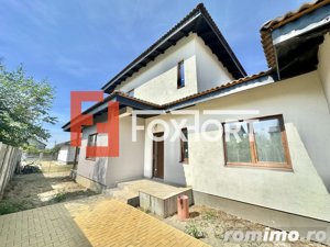 Duplex Mosnita 4 camere, 2 bai - curte amenajata cu gazon si plante! - imagine 2