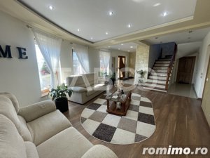 Casa individuala 4 camere 135 mpu garaj pivnita teren 588 mp Sura Mare - imagine 4