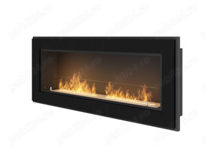 Semineu bioetanol simplefire frame 1200 - negru