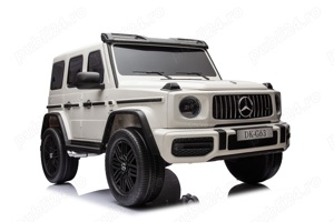 Masinuta electrica pentru 2 copii Mercedes G63, tractiune 4x4, putere 800W, 24V, 14Ah, Mp3