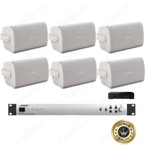 Sistem audio Bose Freespace Comercial FS4SE, 6 boxe perete, 2 zone si putere de 240W  - imagine 1