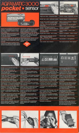 Camera foto de colectie AGFA Agfamatic 3000 sensor - imagine 4