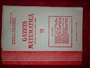 Revista  Gazeta  matematica + revista  Fizica si Chimie - imagine 2