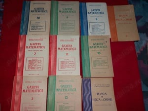 Revista  Gazeta  matematica + revista  Fizica si Chimie