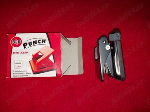 Perforator cu  corp metalic pentru maxim 30 coli,  model BAU   8250