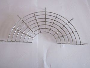 Mini gratar din inox pentru tigaie