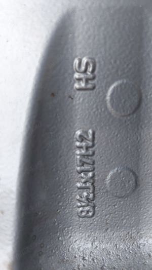  Jante originale din aluminiu + cauciucuri iarna Mercedes Vito / GLK - 4 BUC - imagine 10