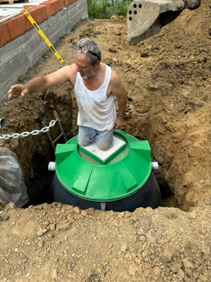 Canalizari   montaj fose ecologice  terasamente  - imagine 6