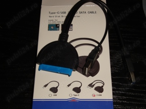 adaptor hard disk HDD si SSD s-ata 2.5" la usb 3.0 si 2.0 - imagine 2