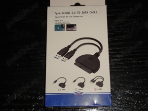 adaptor hard disk HDD si SSD s-ata 2.5" la usb 3.0 si 2.0