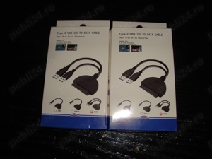 adaptor hard disk HDD si SSD s-ata 2.5" la usb 3.0 si 2.0 - imagine 4