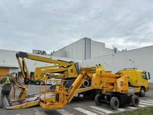 Inchirieri nacele cu brat articulat 