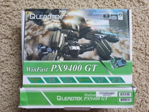 Placa video PX 9400 GT Winfast 512Mb 128bit folosita sub 1an office procesor 775 core 2 duo - imagine 5