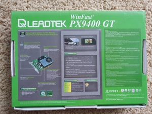 Placa video PX 9400 GT Winfast 512Mb 128bit folosita sub 1an office procesor 775 core 2 duo - imagine 3