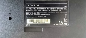 Vând laptop Advent 8117 pentru piese dar functional - imagine 4