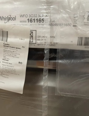 Masina de spalat vase Whirlpool 14 seturi 10 programe! Nou Sigilat ! - imagine 3