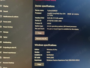 Fujitsu esprimo E 5730 E STAR 4 carcasa mica Intel Core2Duo E8400 3.00Ghz 8GB DDR2 800 RAM, HDD250G  - imagine 2