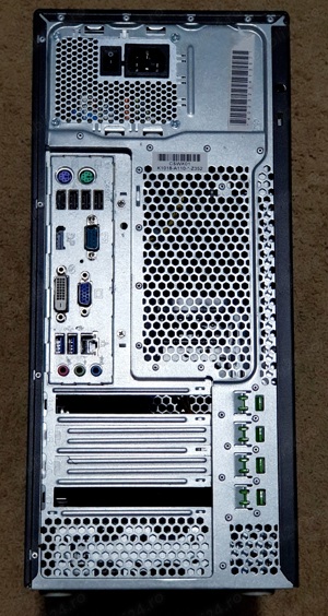 Workstation Fujitsu ESPRIMO P720 Intel i5 4690 3.9Ghz 8GB RAM SSD 256Gb HDD 1Tb Video Quadro Win10 - imagine 2