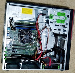 Workstation Fujitsu ESPRIMO P720 Intel i5 4690 3.9Ghz 8GB RAM SSD 256Gb HDD 1Tb Video Quadro Win10 - imagine 5