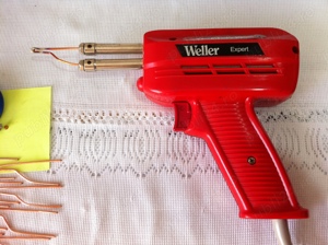 Pistol de lipit Weller Record 100W + 8 anse si fludor ( statie hertz anl - imagine 2