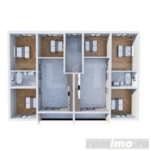 Apartament 4 camere, 71 mp, balcon, Blaj - imagine 4