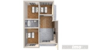 Apartament 4 camere, 71 mp, balcon, Blaj - imagine 3