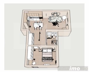 Apartament 2 camere, 54mp , zona Iulius Mall - imagine 7